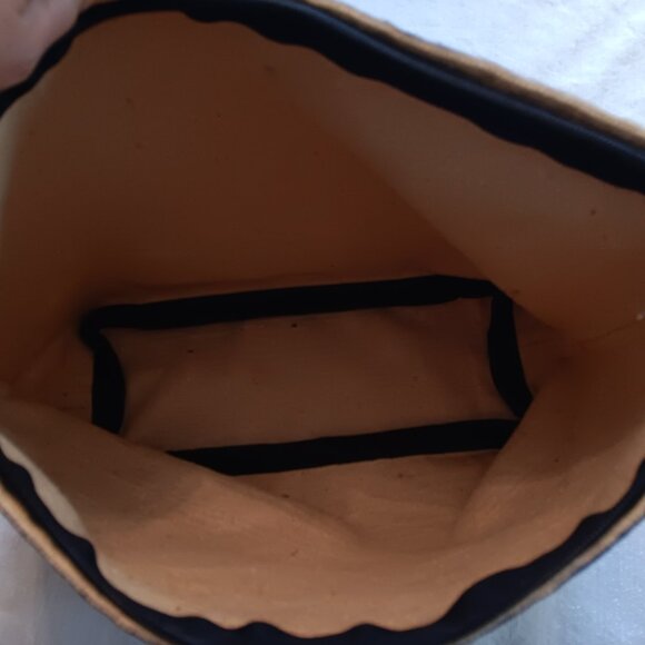 El Paso Saddlery cotton Crossbody Bag purse aztec south west western bucket bag - Picture 3 of 7